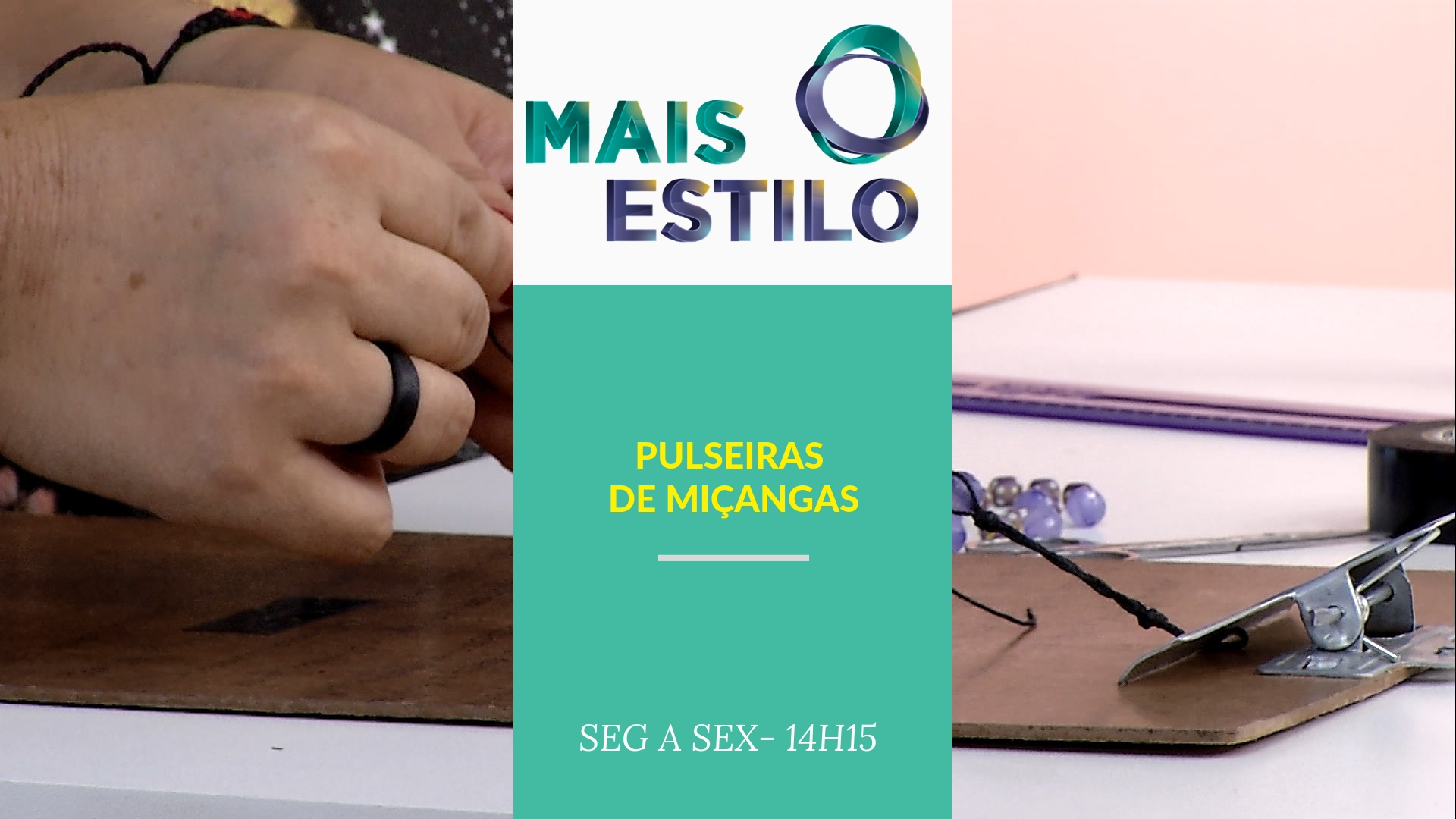 Pulseiras de miçangas